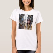 Inwoners in New York Shirt Woman's (Voorkant)