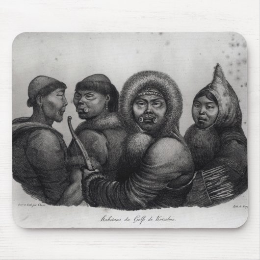 Inwoners van de Golf van Kotzebue Muismat (Voorkant)