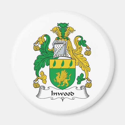 Inwood Family Crest Magneet (Voorkant)