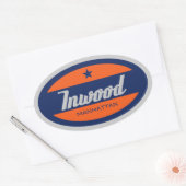 Inwood Ovale Sticker (Envelop)