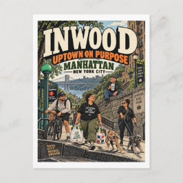 Inwood Uptown opzettelijk Briefkaart
