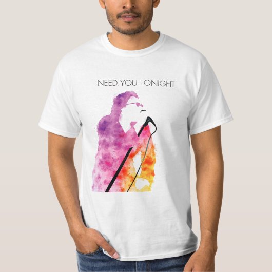 INXS Kick 2 Klassieke band T-shirt (Voorkant)