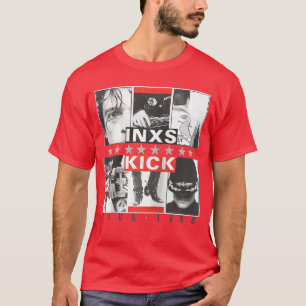 INXS Kick Binnen Cover Baseballee retro retro T-shirt