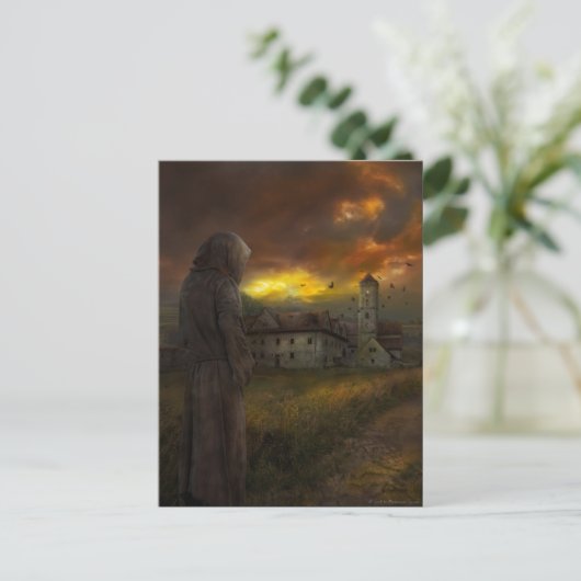 Inxum | Fantasy Mysterious Briefkaart (Staand voorkant)