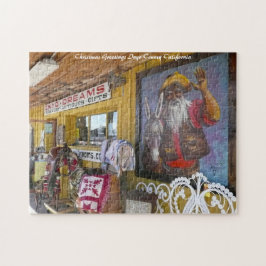 Inyo County Californië. Kerstgroeten Legpuzzel