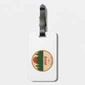 Inyo National Forest Bagagelabel (Achterkant verticaal)