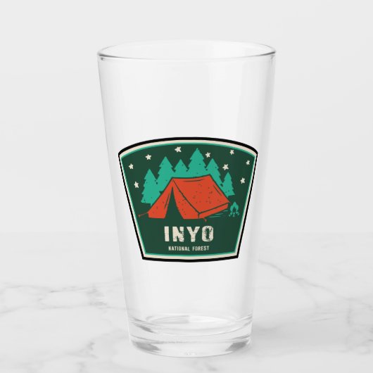 Inyo National Forest Camping Glas (Voorkant)