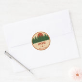 Inyo National Forest Ronde Sticker (Envelop)