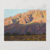 Inyo Range at Sunset, Lone Pine by Maynard Dixon Briefkaart (Voorkant)
