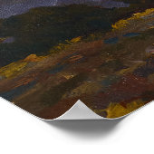 Inyo Range at Sunset, Lone Pine by Maynard Dixon Poster (Hoek)