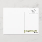 Inzamelbaar briefkaart "Enchanted Treehouse" (Achterkant)