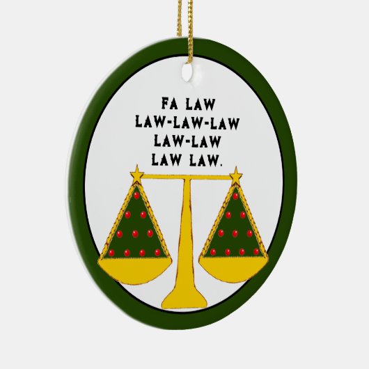 Inzamelbare advocaat keramisch ornament (Rechts)