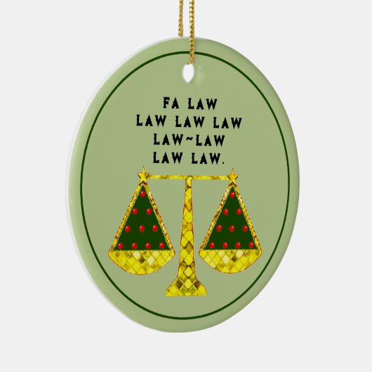 Inzamelbare advocaat keramisch ornament (Rechts)