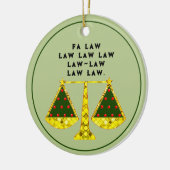 Inzamelbare advocaat keramisch ornament (Links)