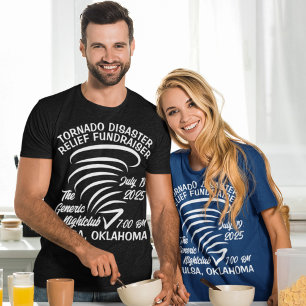 inzamelingsactie voor tornado-rampen t-shirt