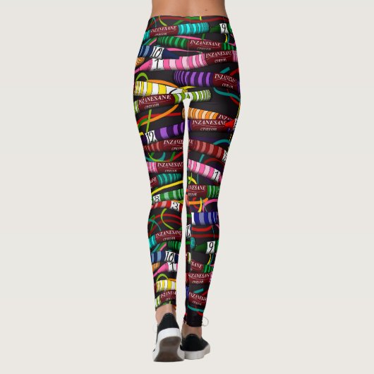 Inzanesane's Crayons Leggings (Achterkant)