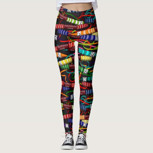 Inzanesane's Crayons Leggings (Voorkant)