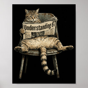 Inzicht in 67 grappige kat humor lui kitty meme poster