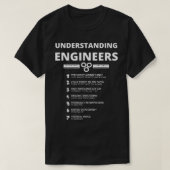 Inzicht in engineers Funny Sarcastic Engineering T-shirt (Design voorkant)