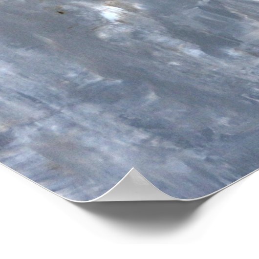 'Inzichtelijk' neutraal Abstract Art Poster afdruk (Hoek)