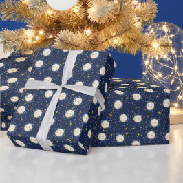 Inzoomen op de Maan Cadeaupapier