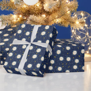 Inzoomen op de Maan Cadeaupapier