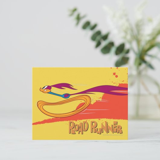 INZOOMEN ROAD RUNNER™ BRIEFKAART (Staand voorkant)