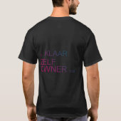 Io Klaar Zelf eigenaar van jou T-shirt (Achterkant)