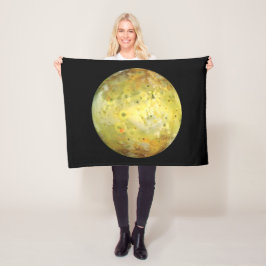 Io (maan van Jupiter) Fleece Deken