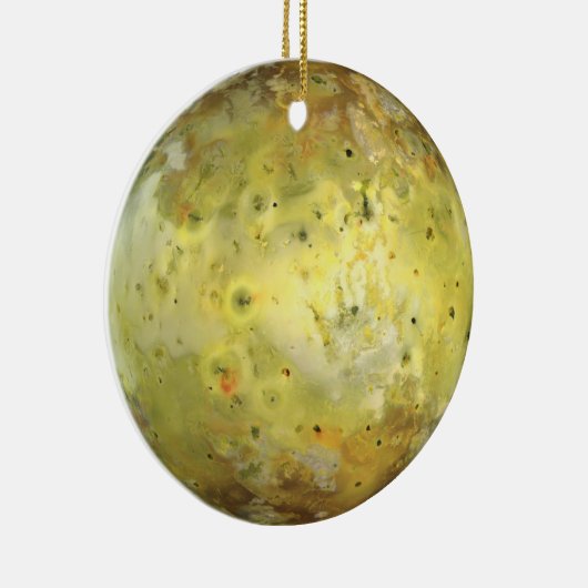 Io (maan van Jupiter) Keramisch Ornament (Rechts)