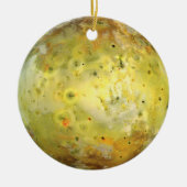 Io (maan van Jupiter) Keramisch Ornament (Voorkant)