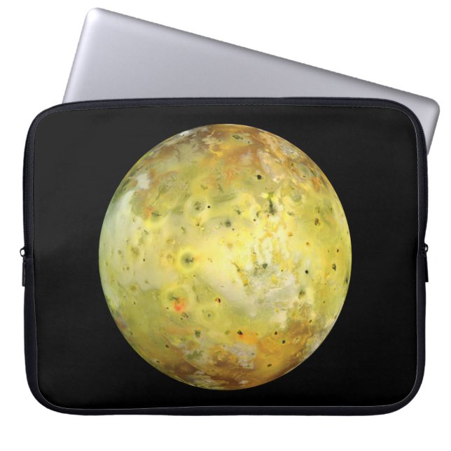 Io (maan van Jupiter) Laptop Sleeve (Voorkant)