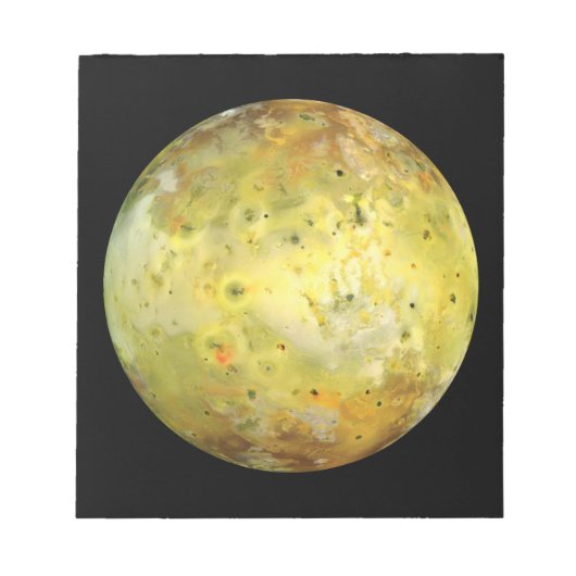 Io (maan van Jupiter) Notitieblok (Voorkant)