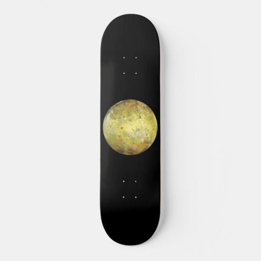 Io (maan van Jupiter) Persoonlijk Skateboard (Voorkant)