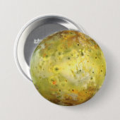 Io (maan van Jupiter) Ronde Button 7,6 Cm (Voorkant /achterkant)