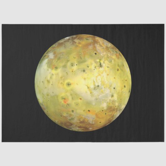 Io (maan van Jupiter) Tissuepapier (Voorkant)