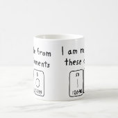 Io periodieke lijstnaam mok (Center)