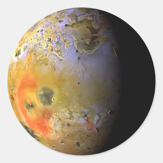 Io Ronde Sticker (Voorkant)