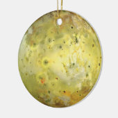 Io Vulkanische Maan van Jupiter Keramisch Ornament (Links)