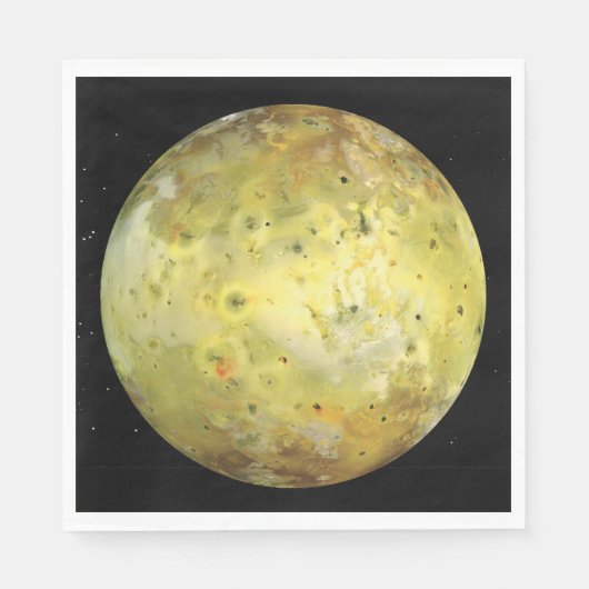 Io Vulkanische Maan van Jupiter Servet (Voorkant)