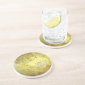 Io Vulkanische Maan van Jupiter Zandsteen Onderzetter (Zijkant)