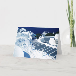 Ioa village Santorini Griekenland Kaart