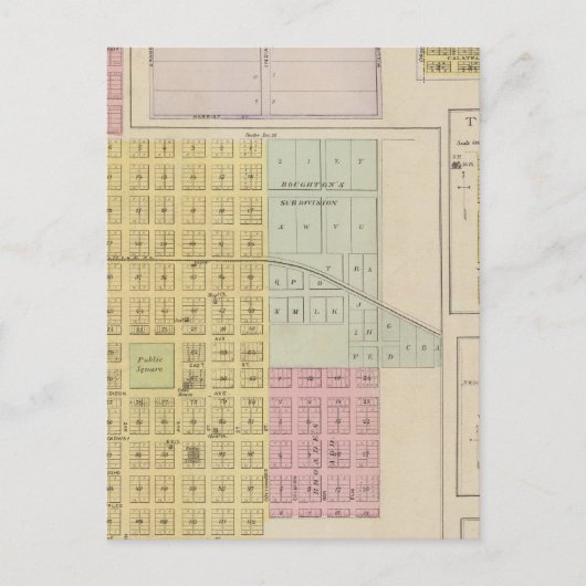 Iola, Torrance en Kellogg, Kansas Briefkaart (Voorkant)