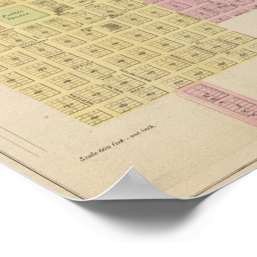 Iola, Torrance en Kellogg, Kansas Poster (Hoek)