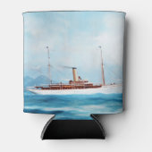 Iolanda Stoomjacht 1909 Blikjeskoeler (Voorkant)