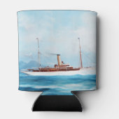 Iolanda Stoomjacht 1909 Blikjeskoeler (Achterkant)