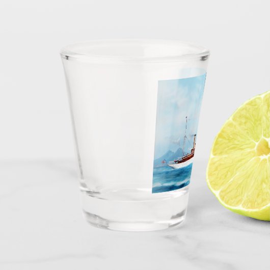 Iolanda Stoomjacht 1909 Shot Glas (Links)