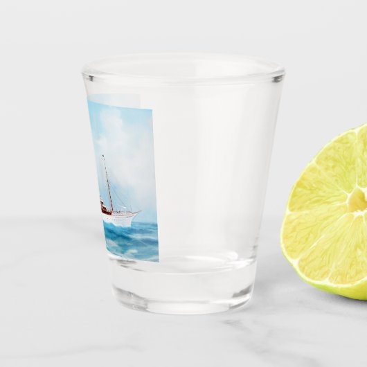 Iolanda Stoomjacht 1909 Shot Glas (Rechts)