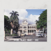 Iolani Palace Hawaii Briefkaart (Voorkant)