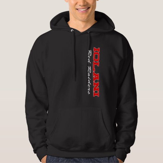 Iolani Red Raiders Hoodie (Voorkant)
